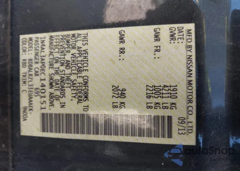 2014 Nissan Altima 2.5 S from USA, damaged, VIN 1N4AL3AP0EC140151